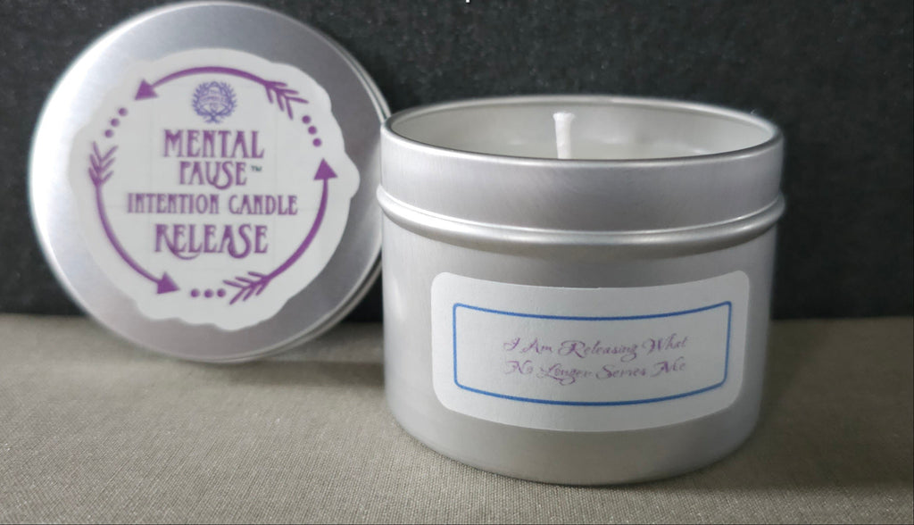 Mental Pause (Release) Intention Candle 4 oz